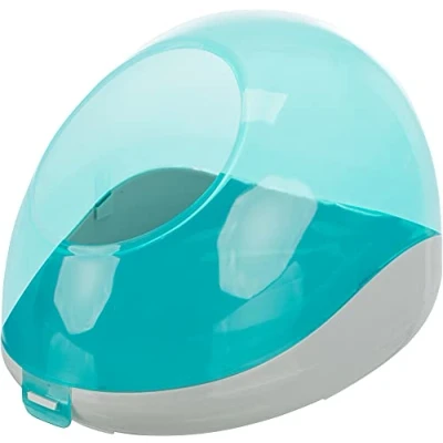 Image of Trixie Sand Bath for Chinchillas and Degus, 27 x 18 16 cm, Blue