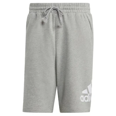 Image of adidas Sportswear Essentials BIG LOGO Shorts, Men&#039;s, Size: XS, Medium grey heather