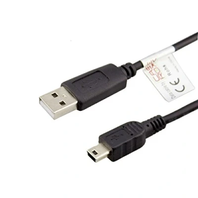 Image of caseroxx USB cable, data cable for Garmin DriveSmart 55 &amp; Digital Traffic, as charging or transfer in black