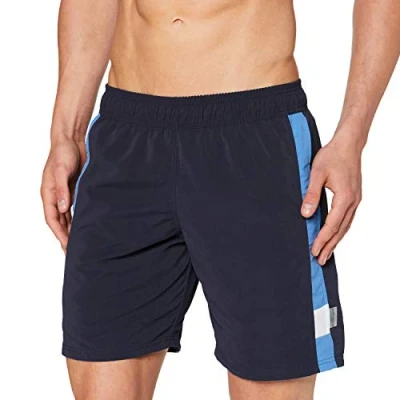 Image of Fashy Men&#039;s Bermuda Shorts, Blue, L