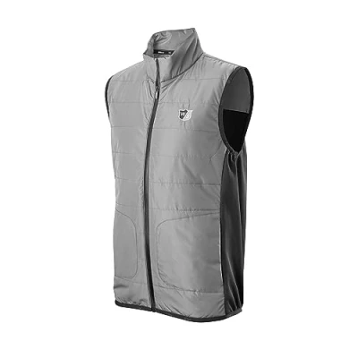 Image of Wilson Staff Men&#039;s Golf Vest, Body Warmer, Mid layer, Polyester / Elastane