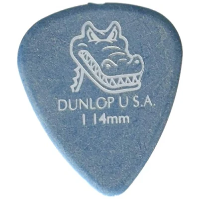 Image of Dunlop 417R1.14 Gator Grip, Blue, 1.14mm, 72/Bag