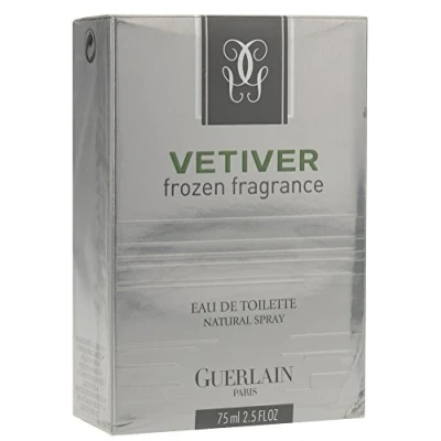Image of Vetiver Frozen Fragrance by Guerlain Eau de Toilette / 2.5 fl.oz. 75ml