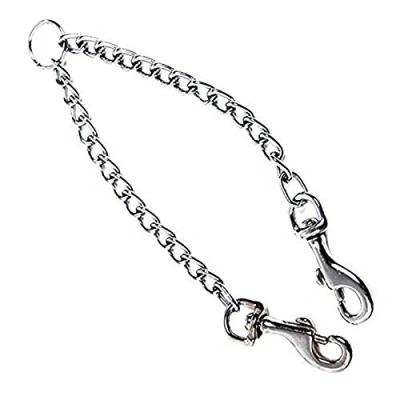 Image of Ardisle Double Dog Coupler Twin Lead 2 Way For Two Pet Dogs Walking Leash Safety Chain