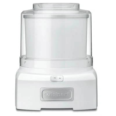 Image of Cuisinart Cool Scoops Ice cream Maker Homemade Gelato &amp; machine in 25 Mins Sorbet Frozen Yogurt Family size 1.4L churning bowl ICE21