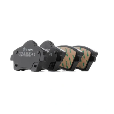 Image of 4048083500 brake pad set BREMBO P 86 033 excl. wear warning contact with caliper screws accessories VOLVO: XC40