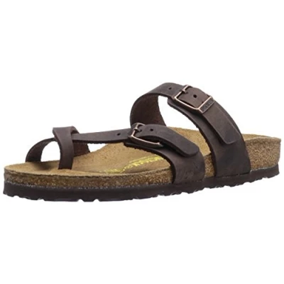 Image of Mayari Waxy Leather Women&#039;s Sandals