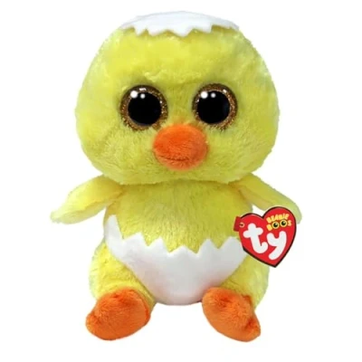 Image of Ty Beanie Boos Peetie,Yellow/White