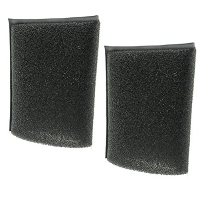 Image of SPARES2GO Foam Filter compatible with Wessex 15892 18L 34501 20L Wet &amp; Dry Vacuum Cleaner (Pack of 2 Filters)