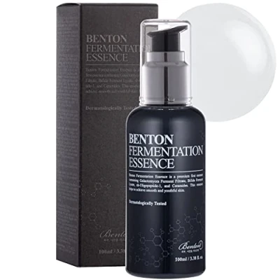 Image of BENTON Fermentation Essence Skin Care 3.38 fl.oz. Galactomyces &amp; Bifida Lactobacillus/Collagen, Tone Balancing, Smoothing, Elasticity, Korean Clean Beauty