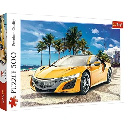 Image of Trefl TR37381 Summer Adventure 500 Pieces, Premium Quality, for Adults and Children from 10 Years Puzzle, Multi Colour