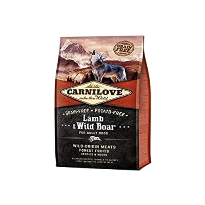 Image of Carnilove Adult Dog Food 12KG Lamb &amp; Wild Boar