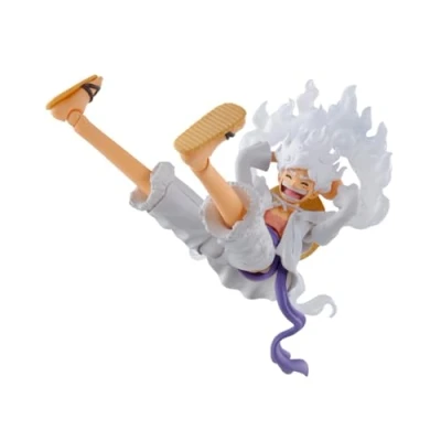 Image of TAMASHII NATIONS One Piece Monkey D. Luffy GEAR5 , Bandai Spirits S.H.Figuarts Action Figure