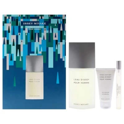 Image of Issey Miyake L&#039;Eau d&#039;Issey Pour Homme Gift Set 125ml EDT + 50ml Shower Gel 10ml