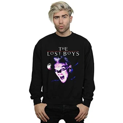 Image of Absolute Cult The Lost Boys Men&#039;s Tinted Snarl Sweatshirt Black XXX Large