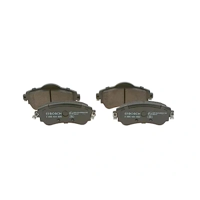 Image of 4254A9 Brake pad set BOSCH 0 986 494 690 Low Metallic with anti squeak plate CITROËN: C4 II Hatchback