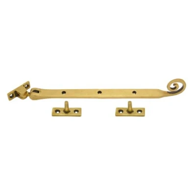 Image of From The Anvil Aged Brass 10 Inch Monkeytail Stay