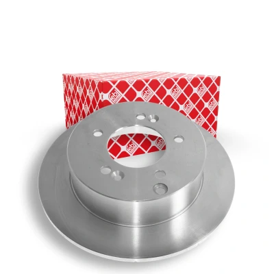 Image of 584111D000 Brake disc FEBI BILSTEIN 108566 Rear Axle 275mm 10mm 5 Hole 114,3mm solid Coated KIA: CARENS 3