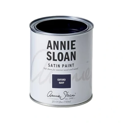 Image of Annie Sloan Satin Paint 750ml (Oxford Navy)