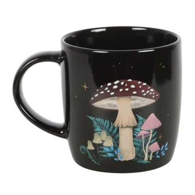 Image of Something Different Wholesale Dark Forest Mushroom Ceramic Mug for Enchanting Mornings