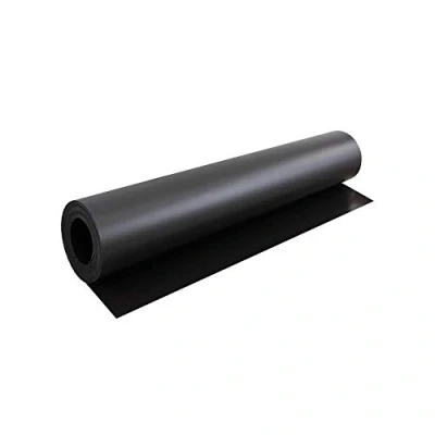 Image of MagFlex® Flexible Black Magnetic Sheet for Creating Pictures, Artwork, Signs or Displays 620mm Wide 5m Length