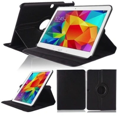 Image of WiTa Store Cover Case for Samsung GALAXY Tab 4 10.1 Inch SM T530 T531 T533 T535 Smart Slim Stand Flip (Black)