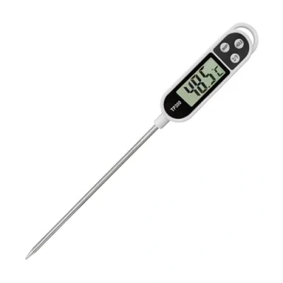 Image of Nartel® Cooking Thermometer, Digital Meat Food Thermometer Instant Read Long Probe Auto Off LCD Screen Kitchen Thermometers for BBQ, Meat, Sugar, Milk, Water, Jam, Grill (Battery Included)