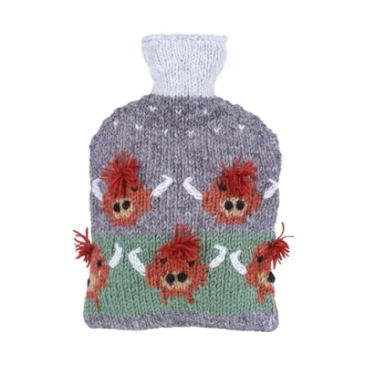 Image of Pachamama Herd of Highland Cows Hot Water Bottle