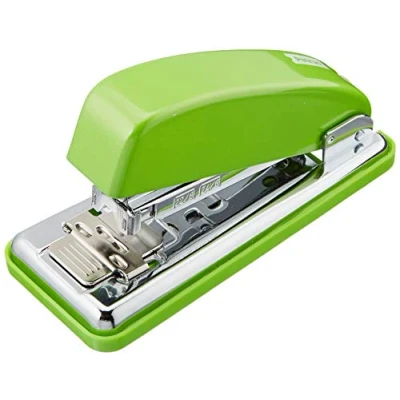 Image of Petrus Stapler 226 Classic Wow Green Metallic Capacity 30 Sheets in Blister