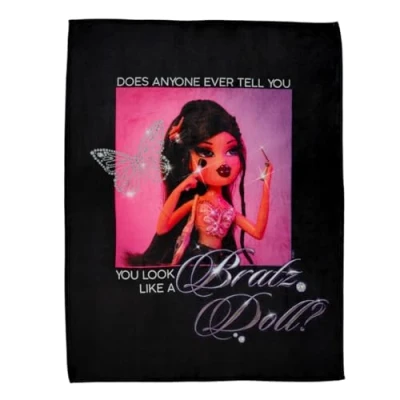 Image of Franco Collectibles Bratz Bedding Super Soft Plush Silk Touch Throw, 46 in x 60 in, (Officially Licensed Product)