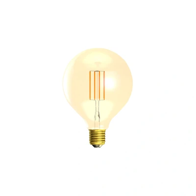 Image of Globe 125mm Non Dimmable LED Vintage Bulb 3.3W E27 2200K Bell Lighting