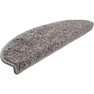 Image of vidaXL Stair Mats 20 pcs Grey 65x21x4 cm