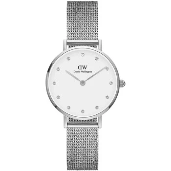 Image of Daniel Wellington DW00100602 Ladies Petite Lumine Silver 28mm Watch
