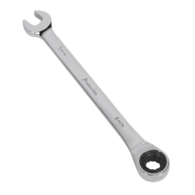 Image of Sealey Premier Ratchet Combination Spanner 8mm