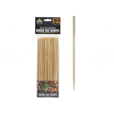 Image of BAR B King 910056 Bamboo BBQ Skewers Brown 150pcs