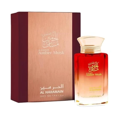 Image of Al Haramain Amber Musk 100ml Women&#039;s Eau de Parfume Spray Unisex Fragrance Luxury Arabian Perfume