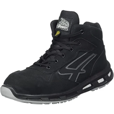 Image of U Power Red Lion Lift, Safety Shoes, High, Lightweight and Flexible, Anti perforation, Puncture, with Infinergy Insert, Aluminium Toe Caps (Grey 44)