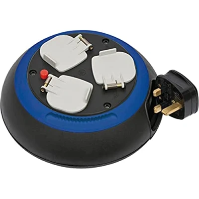 Image of Comfort Line Cable Box CL S 3 Way Black/Blue 3m H05VV F 3G1,5 *GB*