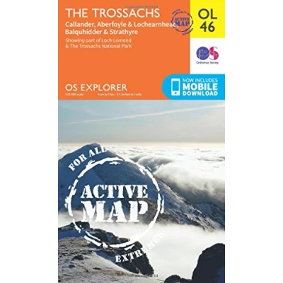 Image of Explorer OL 46 The Trossachs Map