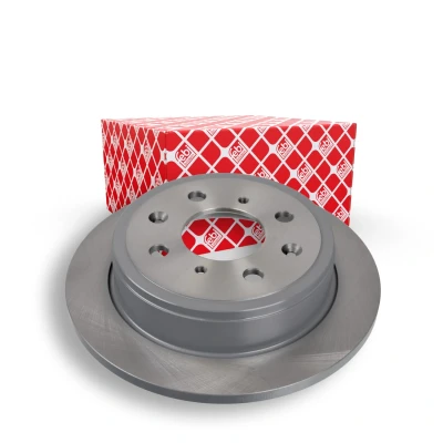 Image of 42510SE0000, 42510SE0010, 42510SH3000, 42510SH3G00, 42510SK3305 Brake disc FEBI BILSTEIN 108586 Rear Axle 238mm 10mm 4 Hole 100mm solid Coated