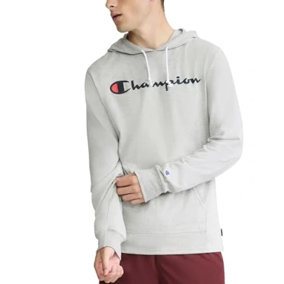Image of Champion Men&#039;s MIDDLEWEIGHT Hoodie Jacket, Oxford Gray, Medium