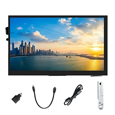 Image of ingcool 7 inch Capacitive Touch Screen IPS Display 1024x600 Resolution 7&quot; HDMI LCD Module for Raspberry Pi, Jetson Nano Developer Kit, PC Supports Various Systems