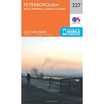 Image of Explorer 227 Peterborough Map With Digital Version