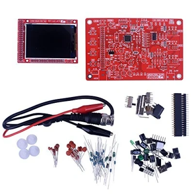 Image of Kuman DSO138 2.4&quot; TFT Digital Oscilloscope Kit DIY parts 1Msps +Probe