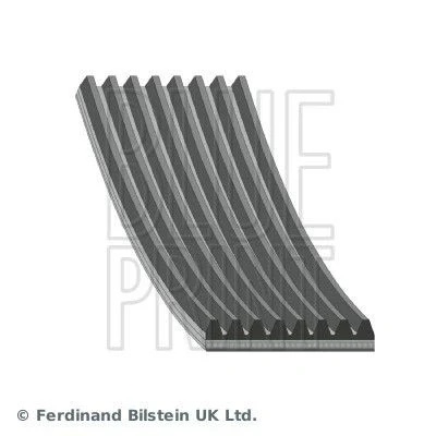 Image of RF5G15909, RF7J15909, RF8G15909 V ribbed belt BLUE PRINT AD08R1230 1230mm 8 EPDM (ethylene propylene diene Monomer (M class) rubber) MAZDA: 6 Estate