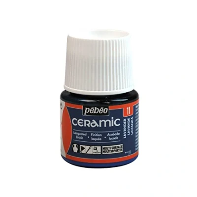 Image of PEBEO 45 ml Ceramic Paint, Liquid, Lavender, Milliliters