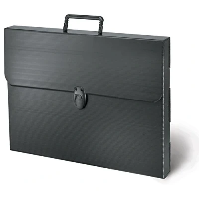 Image of Mapac A0 A1 A2 POLYLITE Portfolio Carry Case Artcare Artwork Drawings Acid Free (A1)