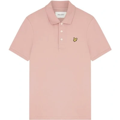 Image of Lyle &amp; Scott Mens Short Sleeve Polo Shirt HuttonPink L