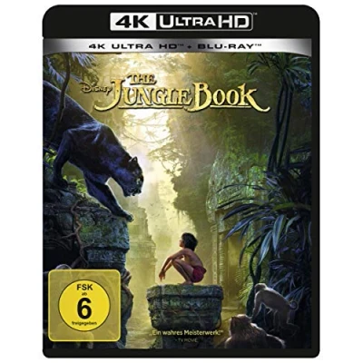 Image of The Jungle Book 4K [Blu Ray] [Region ] (English audio. English subtitles)