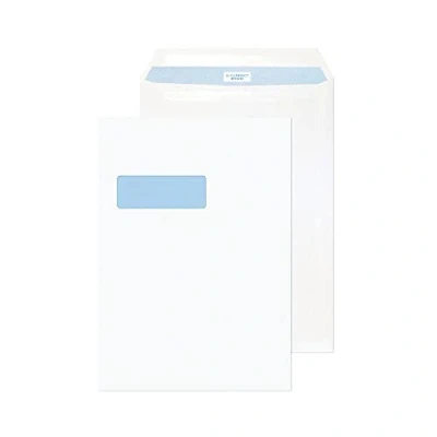 Image of Q Connect C4 Envelope Window Self Seal 90gsm White (75 Pack) KF07561